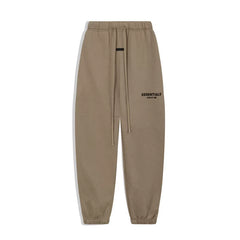 Fear of God Essentials Logo Fleece Sweatpants (Taupe / Khaki)