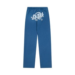 Syna World Graphic Fleece Sweatpants (Blue / Light Blue)