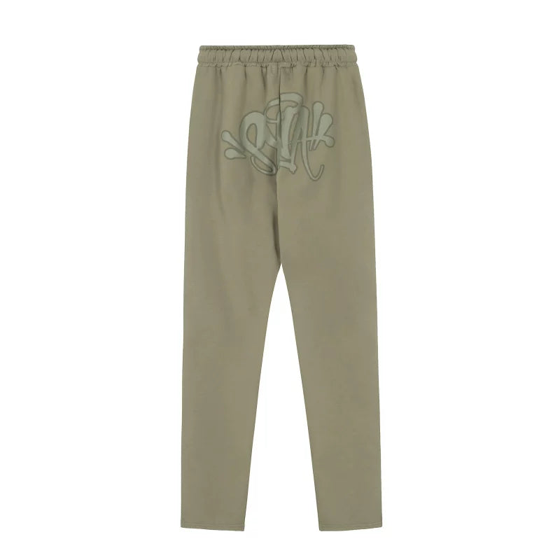 Syna World Back Logo Fleece Sweatpants (Sage Green)