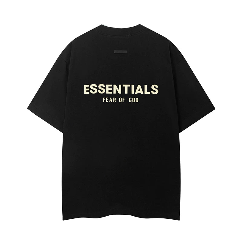 Essentials Fear of God Short-Sleeve T-Shirt – Black / Cream