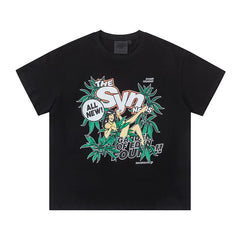 Syna World Tropical Graphic T-Shirt Black