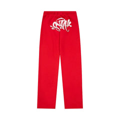 Syna World Graphic Fleece Sweatpants (Red / Pink)