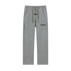 Fear of God Essentials Open-Bottom Sweatpants – Dark Heather Grey